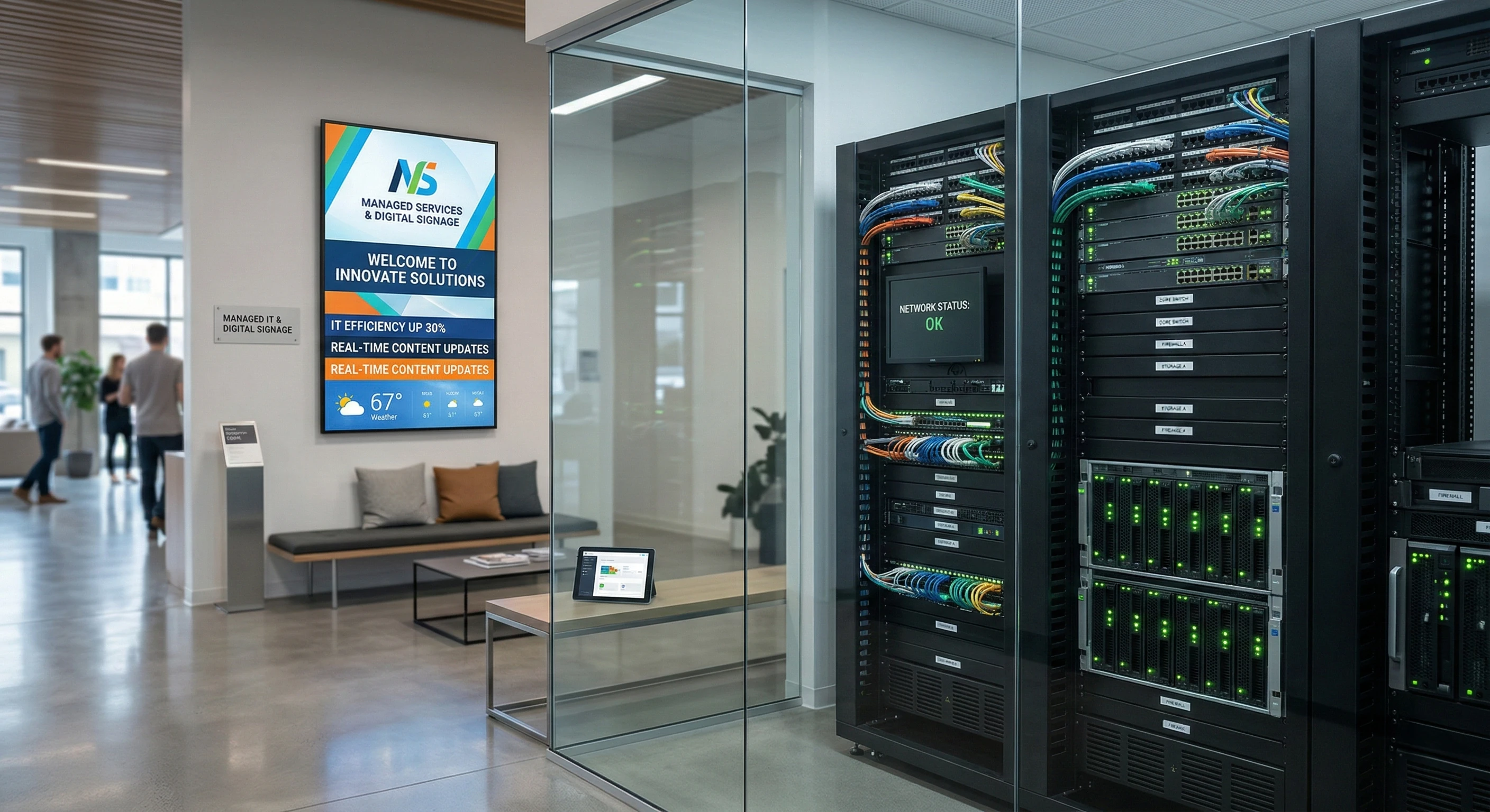 Managed IT and Digital Signage solutions